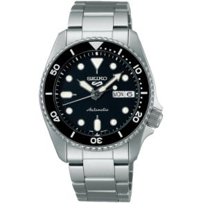 Seiko 5 Sport Automatik m/sort skive - SRPK29K1