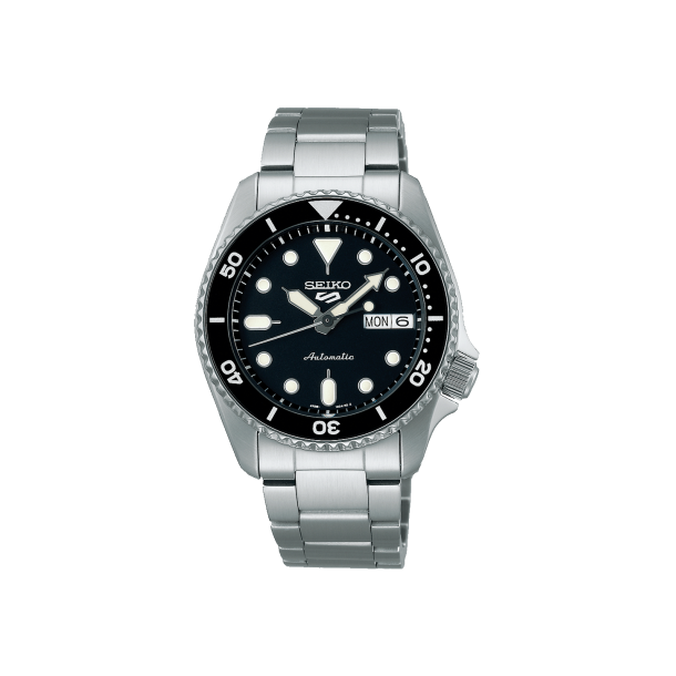 Seiko 5 Sport Automatik m/sort skive - SRPK29K1