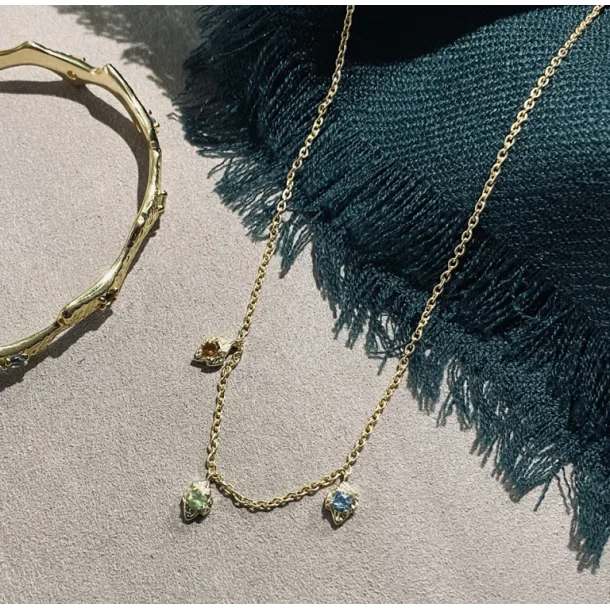 Ancient Slvkde m/Topas/Citrin/Peridot anns0451tcp