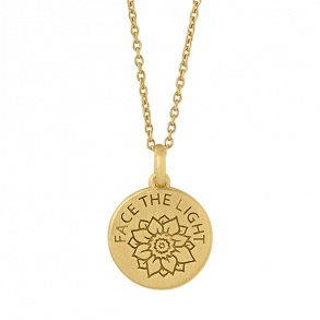 ByBiehl Forgyldt Vedhng Face The Light 7-2203-GP