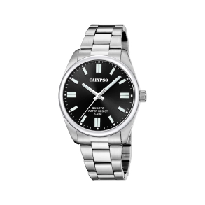 Calypso Herreur St�l m/Sort Skive K5862/6