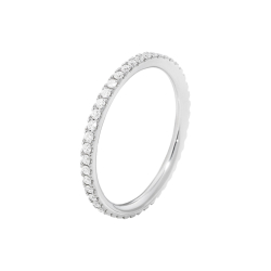 18kt Hvidguld Aurora Ring 0.26