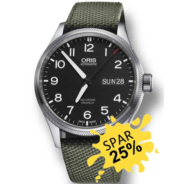 Oris Big Crown Pilot Herreur 751 77614164TSGREEN