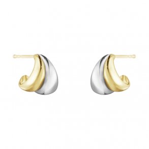 18 kt Guld/Slv Curve reringe 10017501