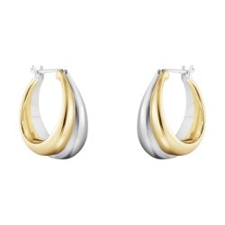 18kt. Guld/Slv Curve reringe 10018101