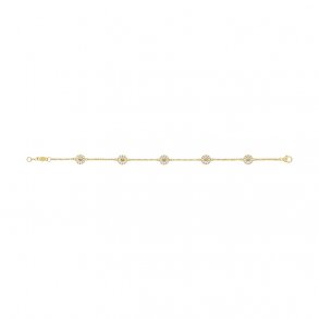 Forgyldt Daisy Armbnd 7mm 10018927