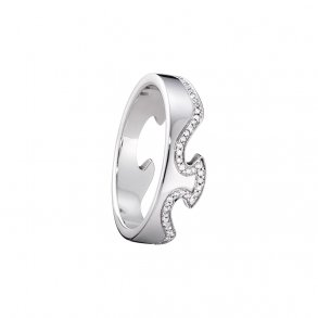 18kt. Hvidguld Fusion Endering m/Diamanter 2000062400