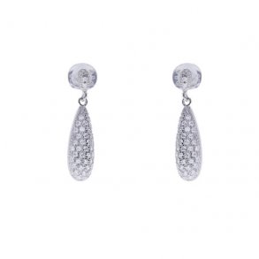 Slv restikker m/Zirkonia