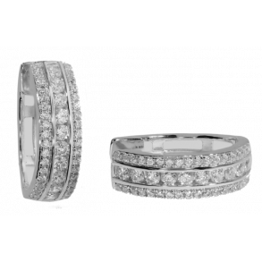 Slv Click Creoler m/Zirkonia