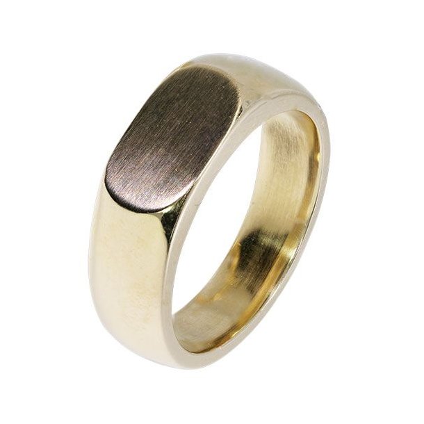 14kt Signet Herrering 