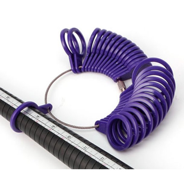 Ringml til mling af finger (ringstrrelse)
