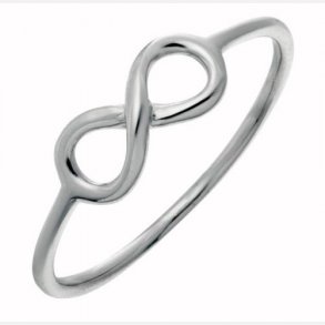 Slv ring Uendelighedstegn 125215