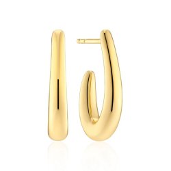 Sif Jakobs Goccia Pianura Forgyldt Slv reringe SJ-E2486-YG