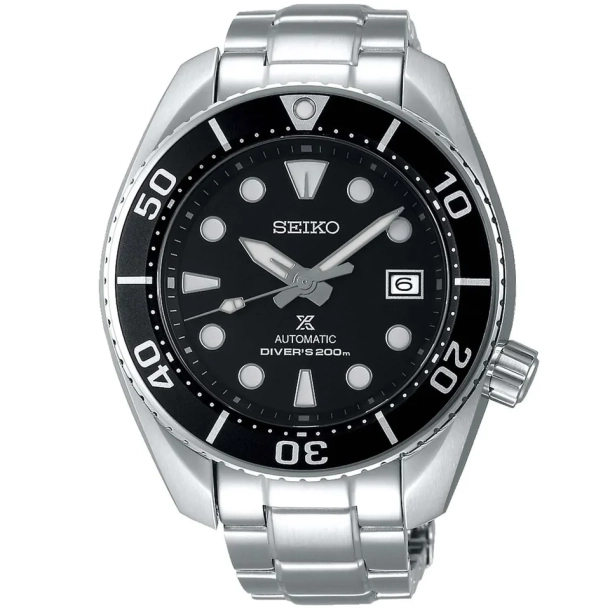 Seiko Prospex Automatik Diver m/Sort Skive SPB101J1