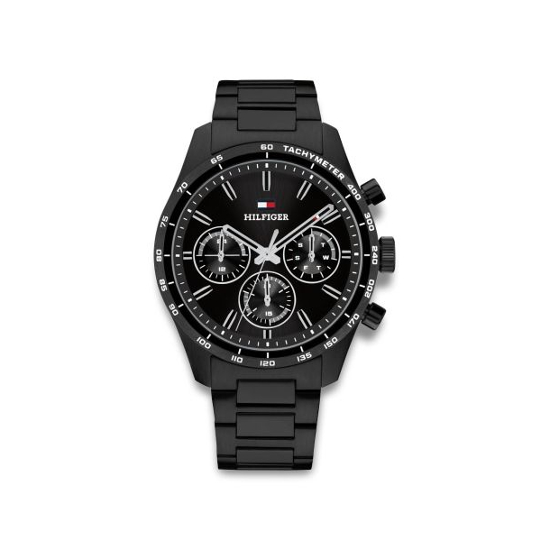Tommy Hilfiger Hampton Sort St� Ur 1792280